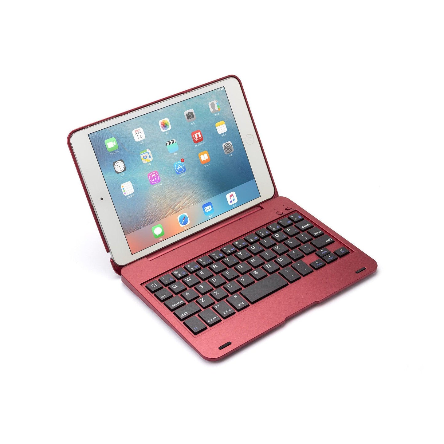 Compatible with Apple, Rotatable Bluetooth Ipad Touch Keyboard With Backlight - Cruish Home