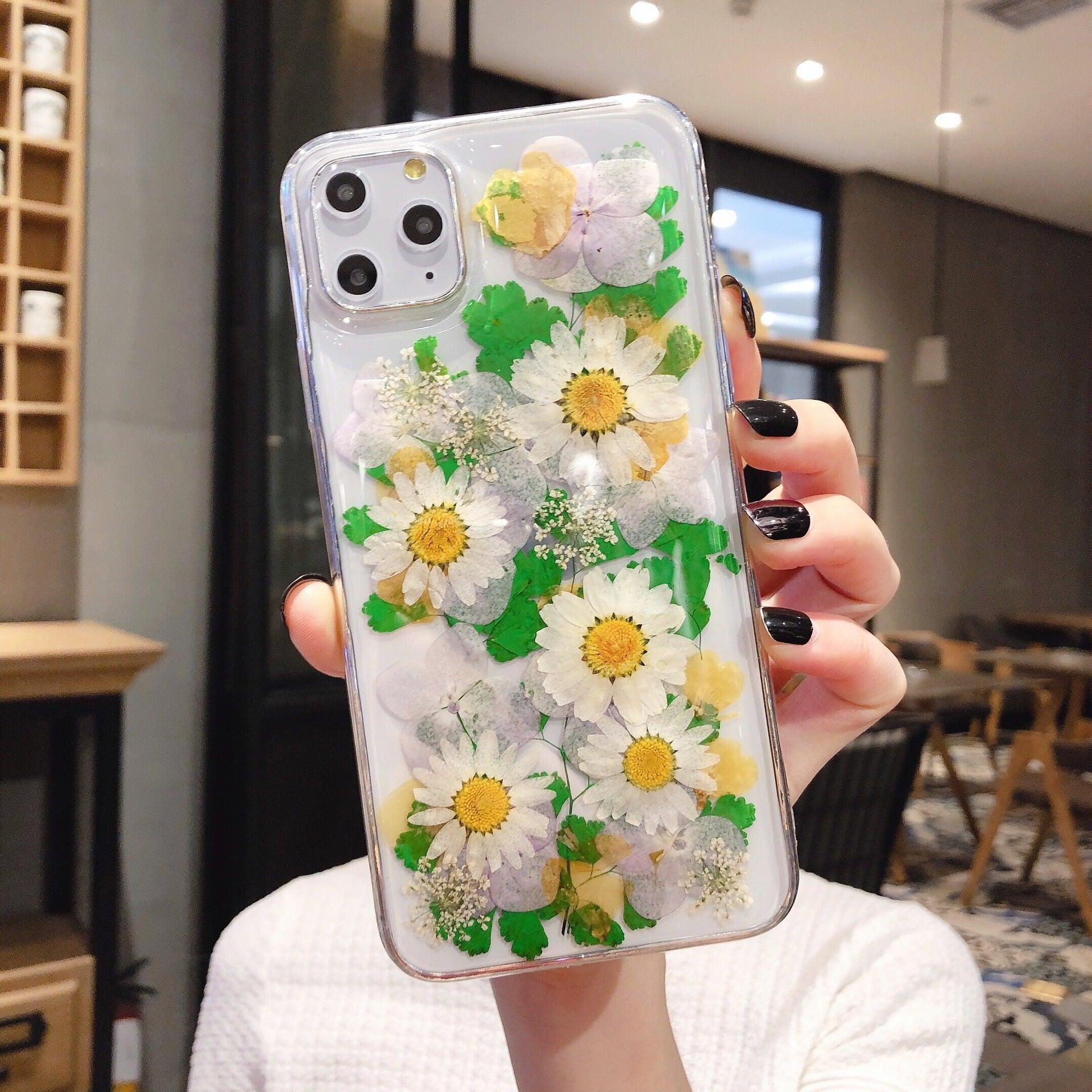 Preserved Flower Epoxy Phone Cases - Cruish Home