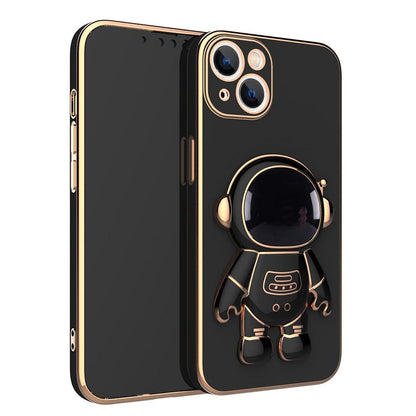 3D Astronaut Phone Case - Anti-Drop Electroplating Bracket