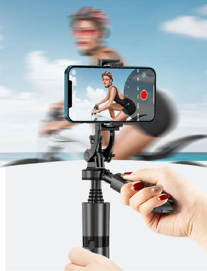 360 Degree AI Face Tracking Phone Holder with Tripod