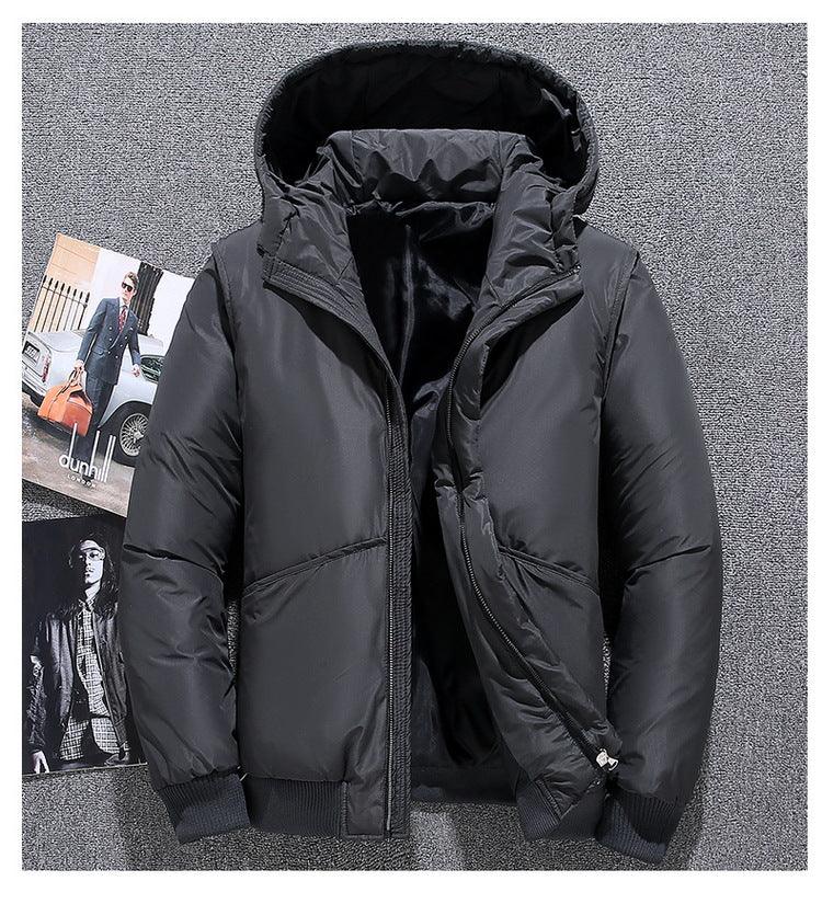 Men's Minimalist Winter Plush Thick Coat - Cruish Home