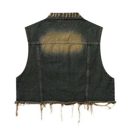 National Fashion Personality Denim Vest Man - Cruish Home