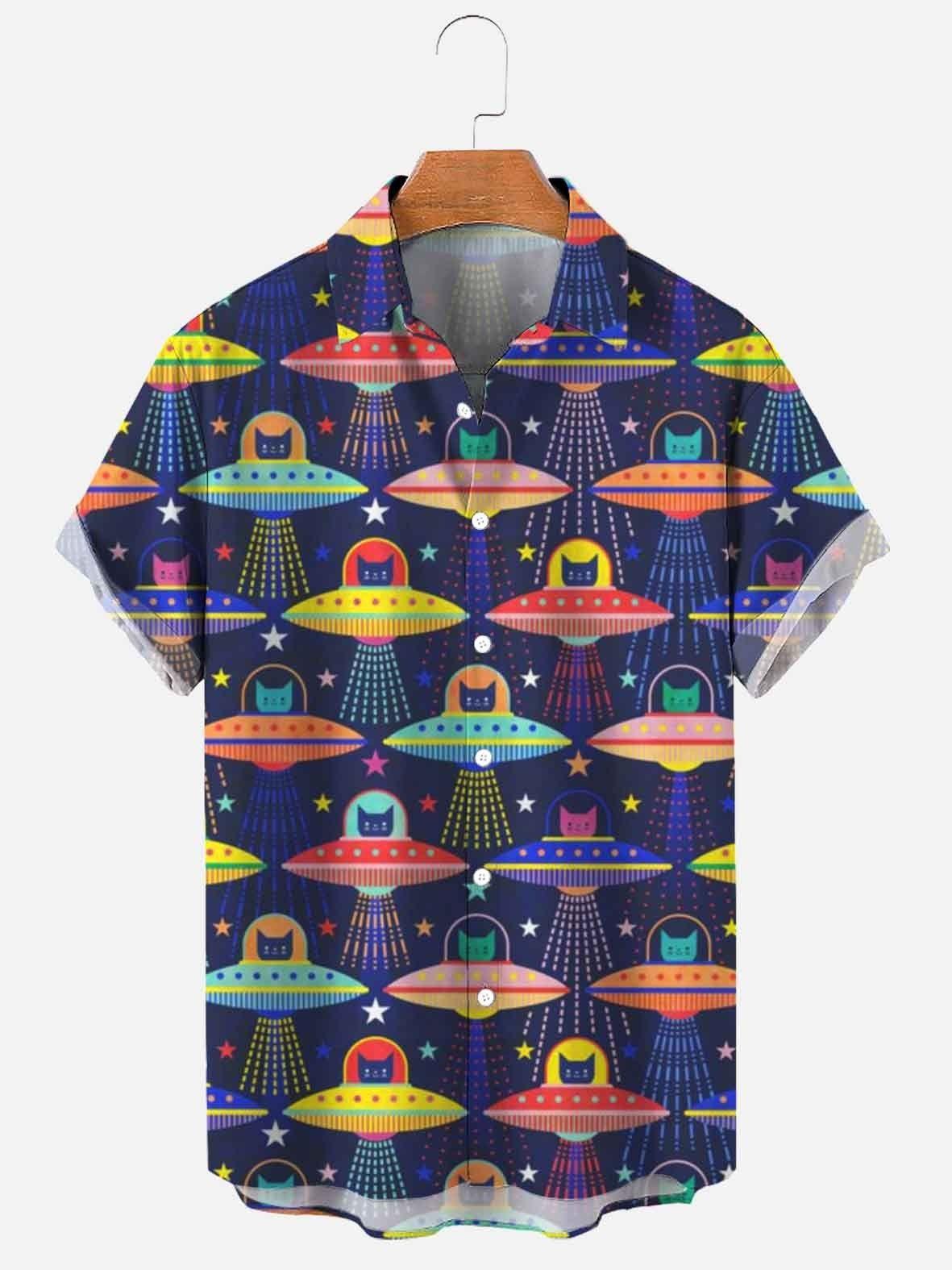 Men's 3D Fashion Printed Hawaiian Cartoon Shirt - Cruish Home