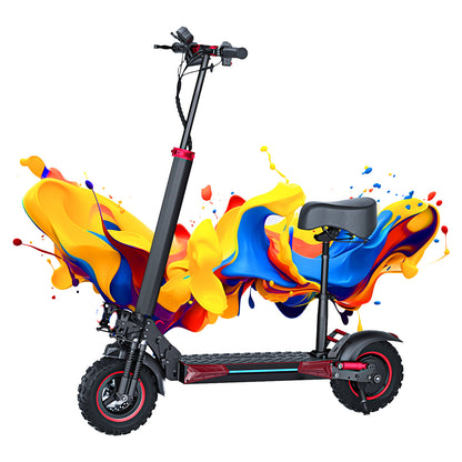 Electric Scooter Motor Power 1200W Battery Capacity 48V 18Ah Tire Size 11inches Max Speed 45KM