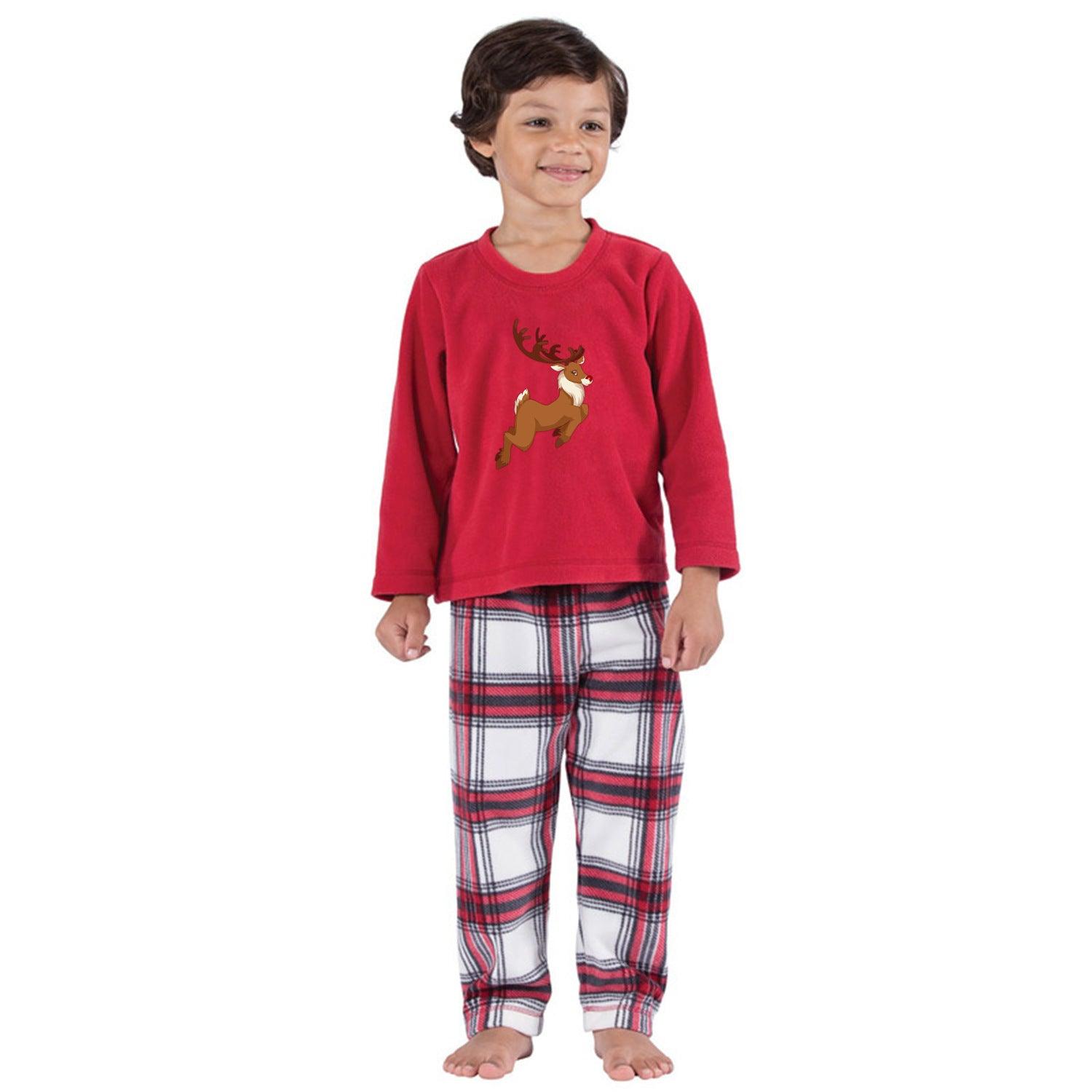 Christmas Reindeer Parent-child Matching Pajamas Set - Cruish Home