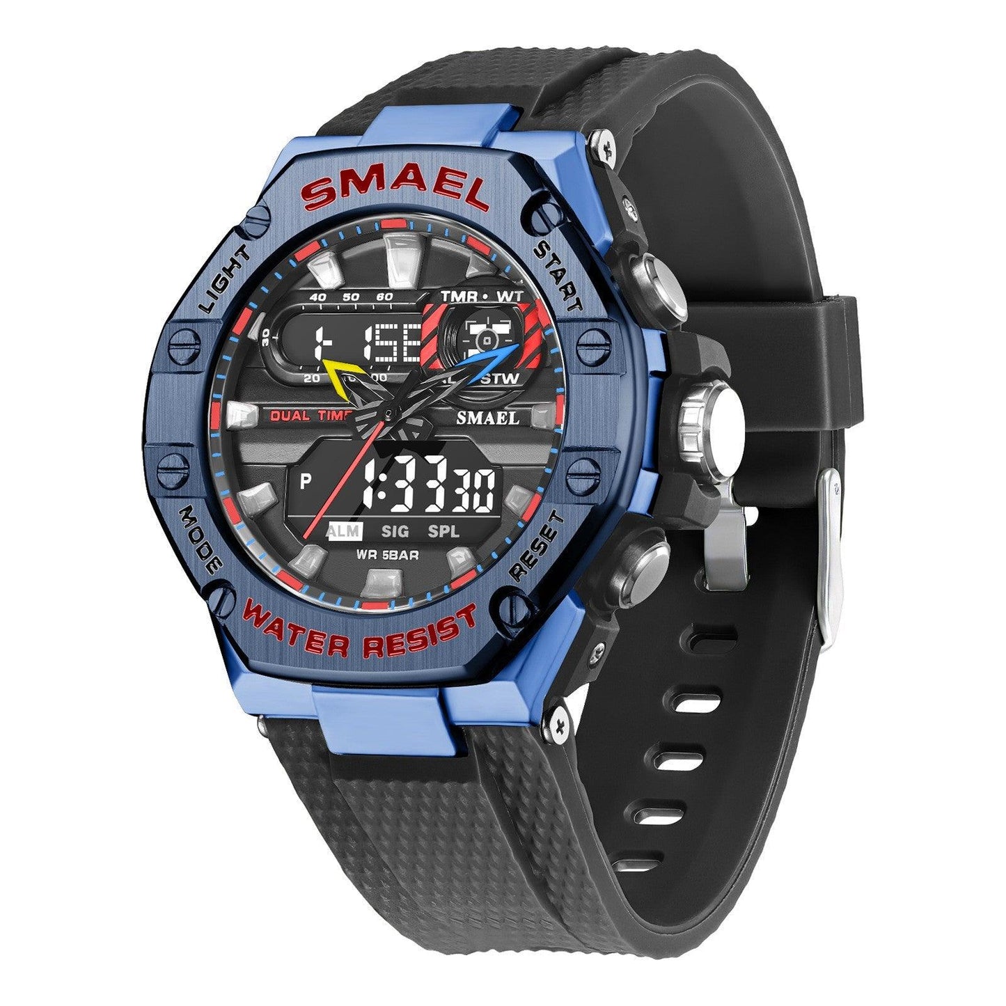 Digital Alloy Electronic Watch Men - Cruish Home