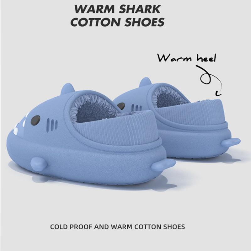 Shark Slippers Warm Winter House Shoes Couple - Cruish Home