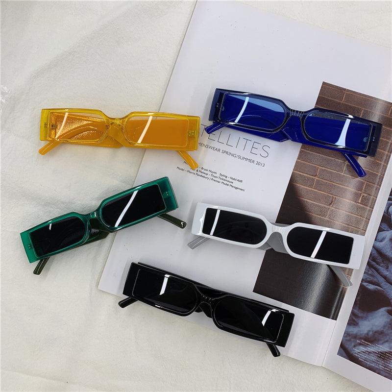 Rectangle Frame Fashion Sunglasses Women Hippie Vintage Designer Wholesale Bulk Shades Glass For Men And Women - Cruish Home