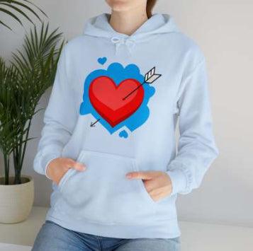 Autumn And Winter Fleece Printed Cartoon Hooded Sweatshirt - Cruish Home