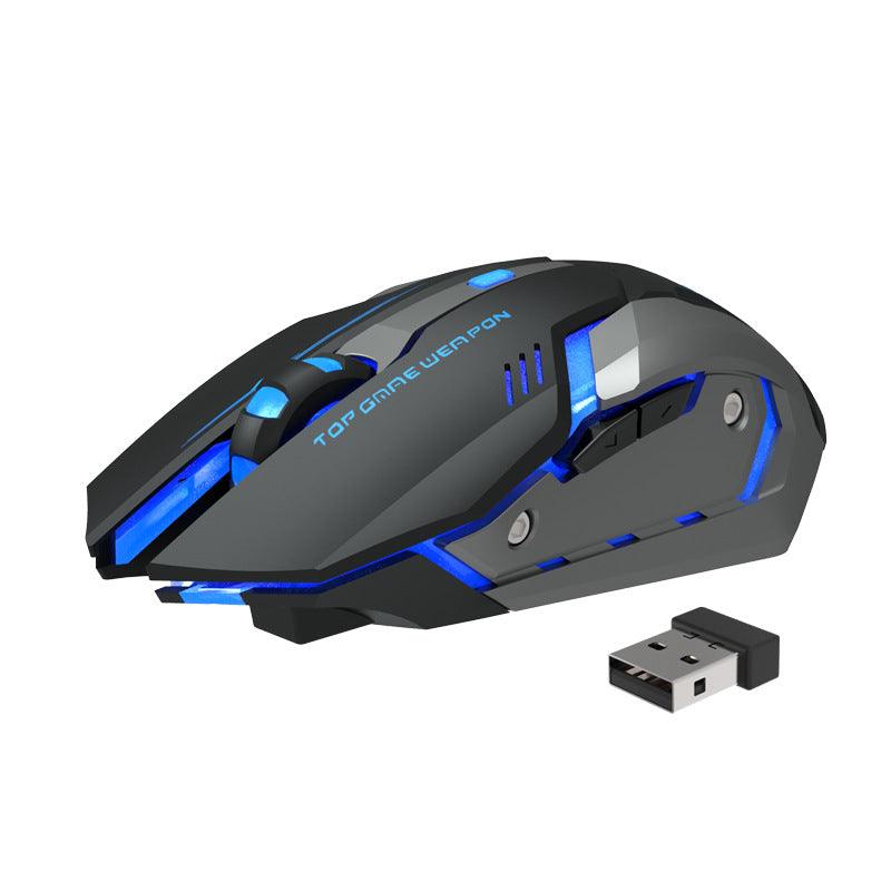 Wireless Charging Silent Gaming Mouse Machinery - Cruish Home