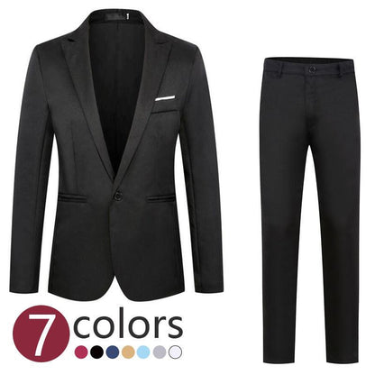 Suits For Wedding Tuxedo Clothes Jacket Men Suit - Cruish Home