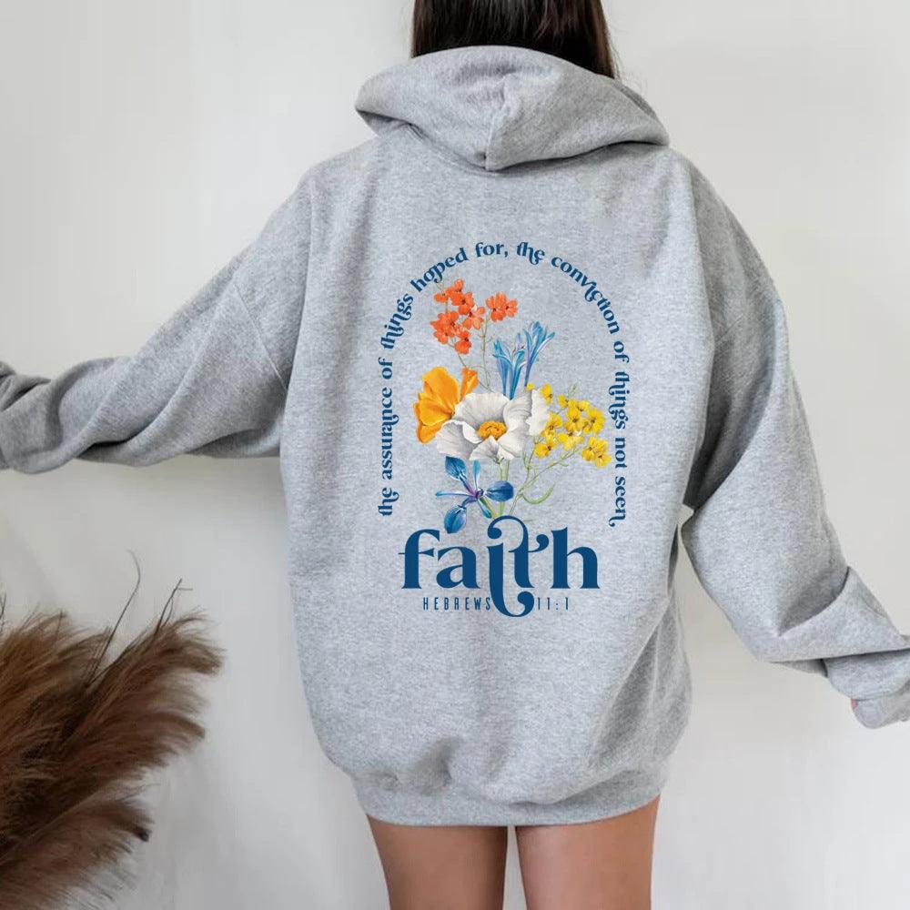 Aesthetic Christian Hoodies Bible Verse Hoodie Women - Cruish Home