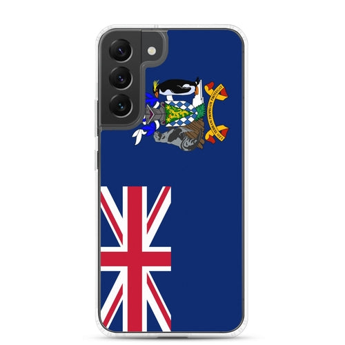 Coque Téléphone Drapeau de la Géorgie du Sud-et-les Îles Sandwich du S