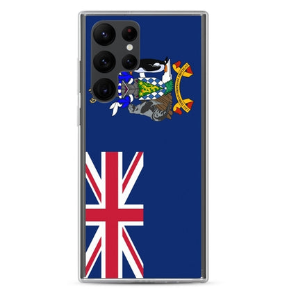 Coque Téléphone Drapeau de la Géorgie du Sud-et-les Îles Sandwich du S