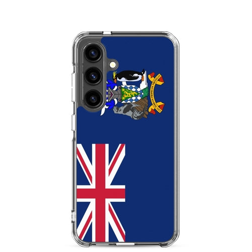 Coque Téléphone Drapeau de la Géorgie du Sud-et-les Îles Sandwich du S