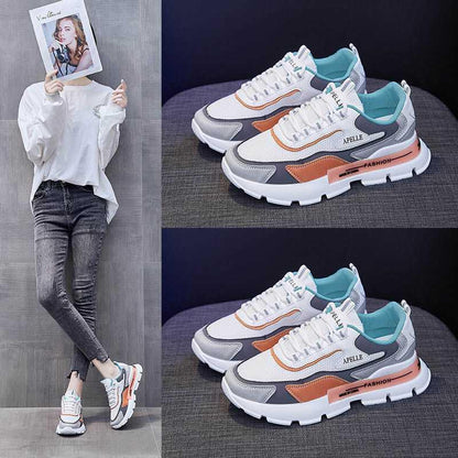 Korean Style All-match Ins Thick-soled Casual Shoes For Female Students - Cruish Home