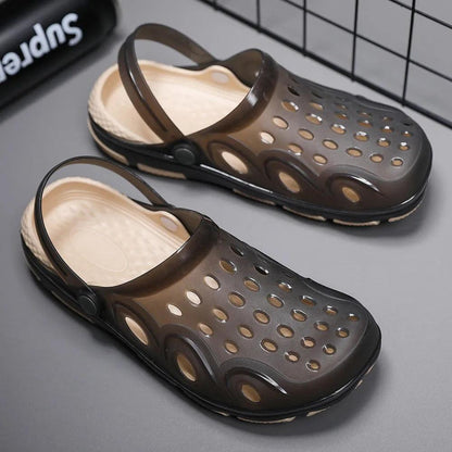 Baotou Sandals Outdoor Wear Half Drag Beach Shoes Men - Cruish Home