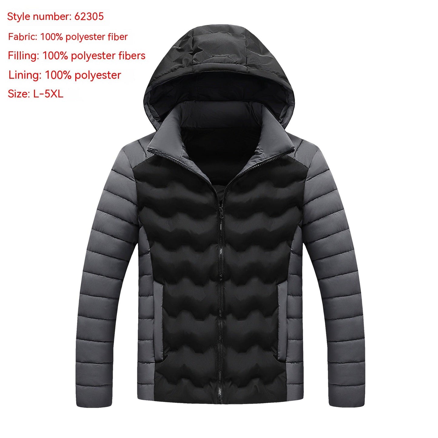 New Autumn And Winter Men's Casual Cotton-padded Jacket - Cruish Home