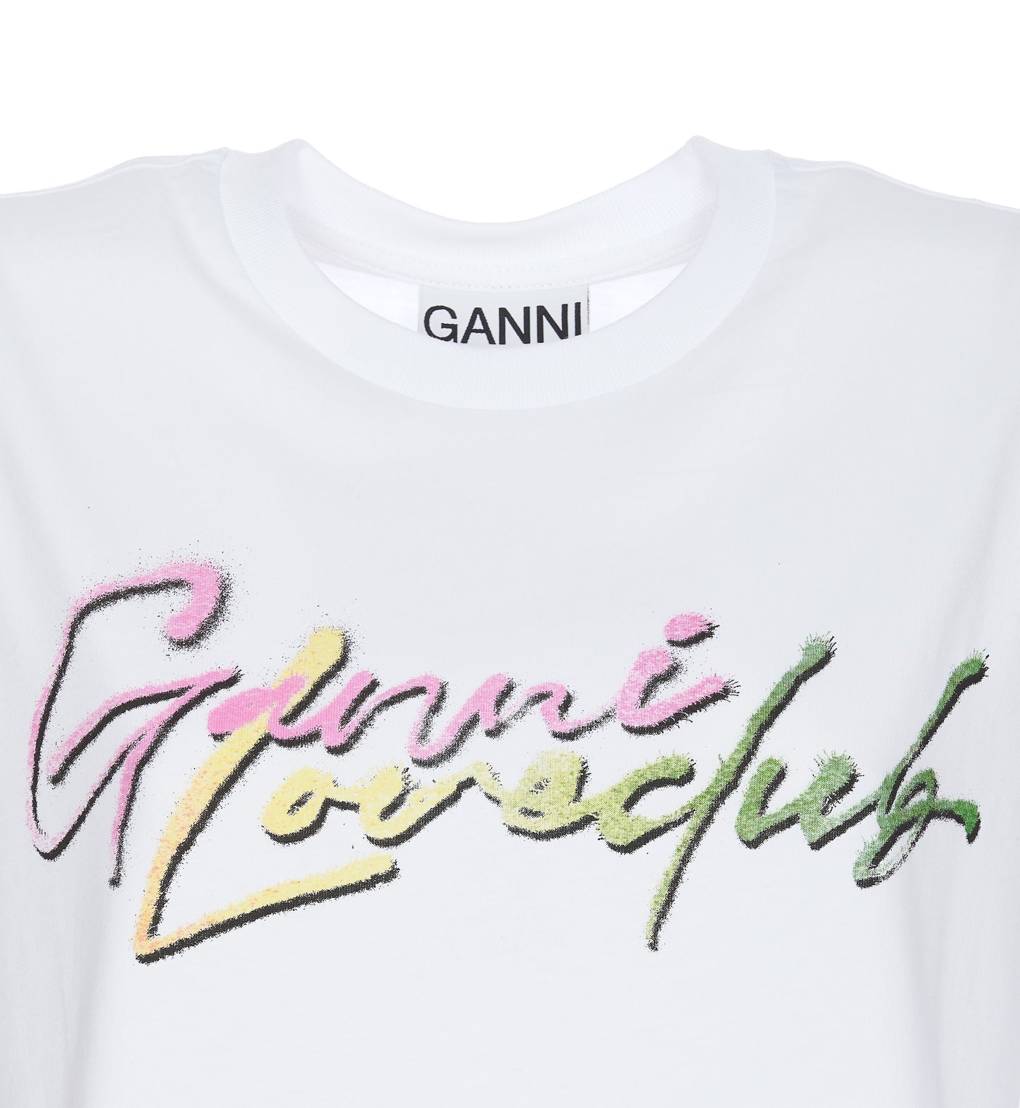 3519092 GANNI fashion trend casual women's T-shirt