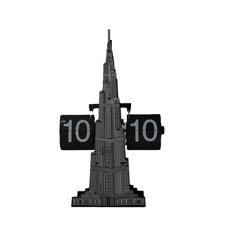 Skyscrapers Flip Clock