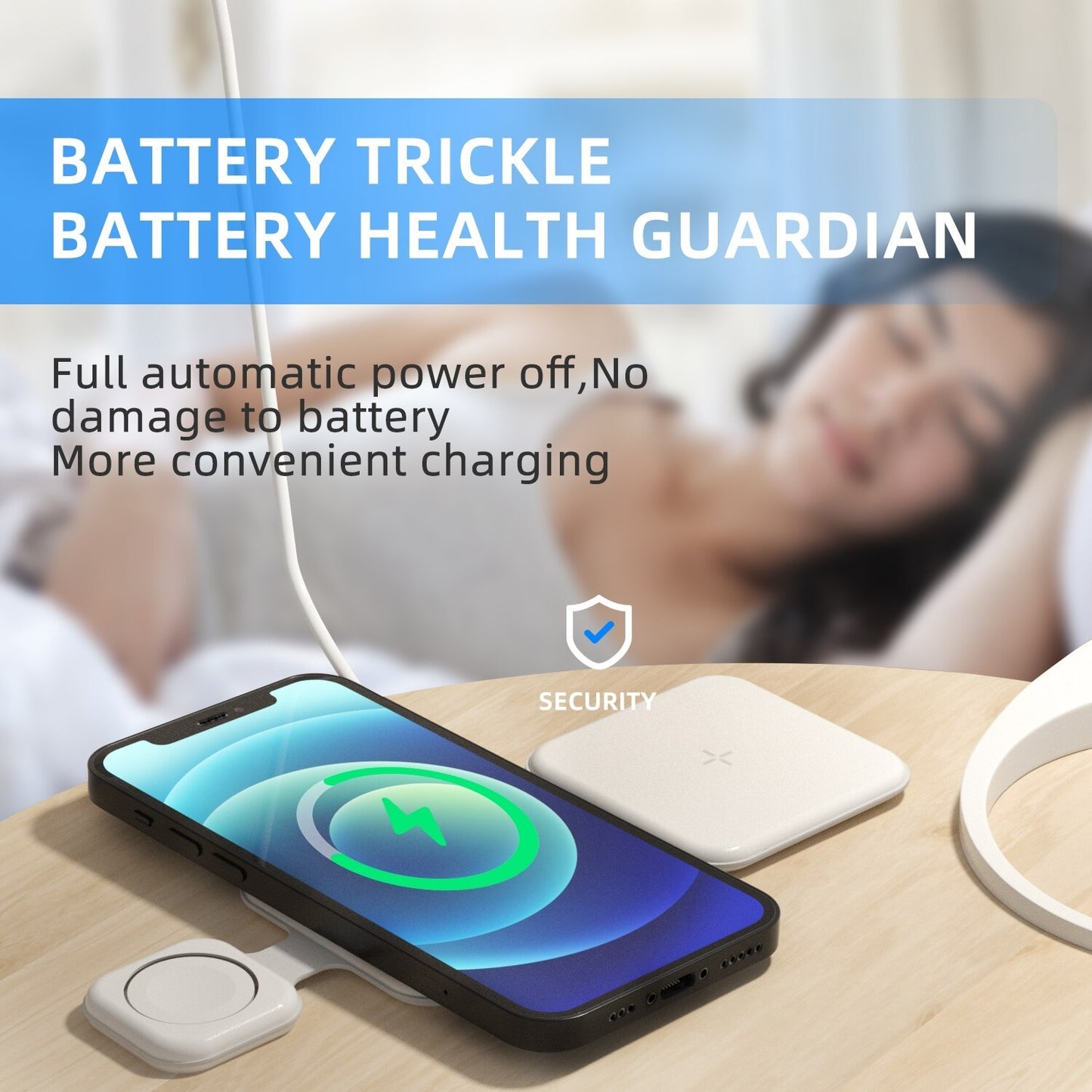 3 In 1 Wireless Charging Stand – Multi-Device Charger