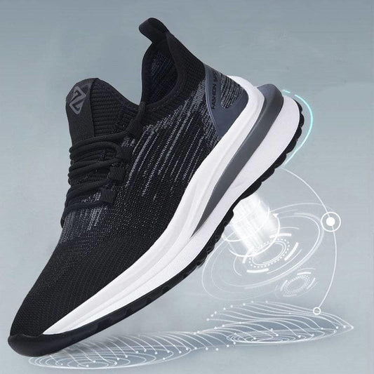 Trend Wild Casual Running Soft Bottom Breathable Lightweight Vibration Shoes Men - Cruish Home