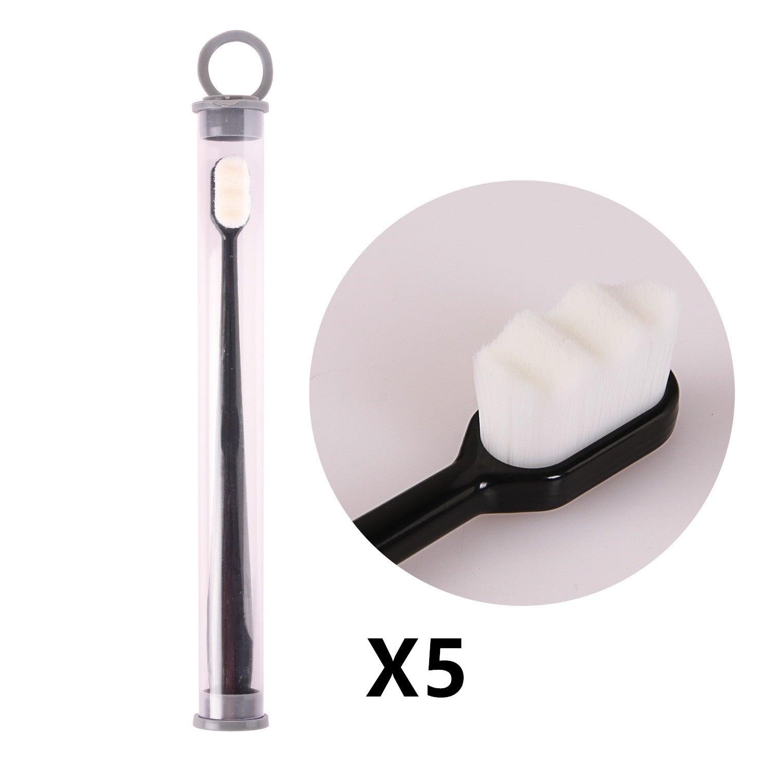 Ultra-fine Toothbrush Super Soft Bristle Deep Cleaning Brush Portable For Oral Care Tools Teeth Care Oral Cleaning Travel - Cruish Home