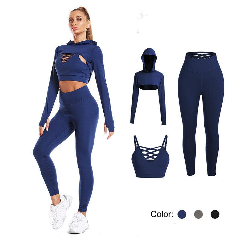 Running Buttocks And Waist Yoga Clothes Suit - Cruish Home