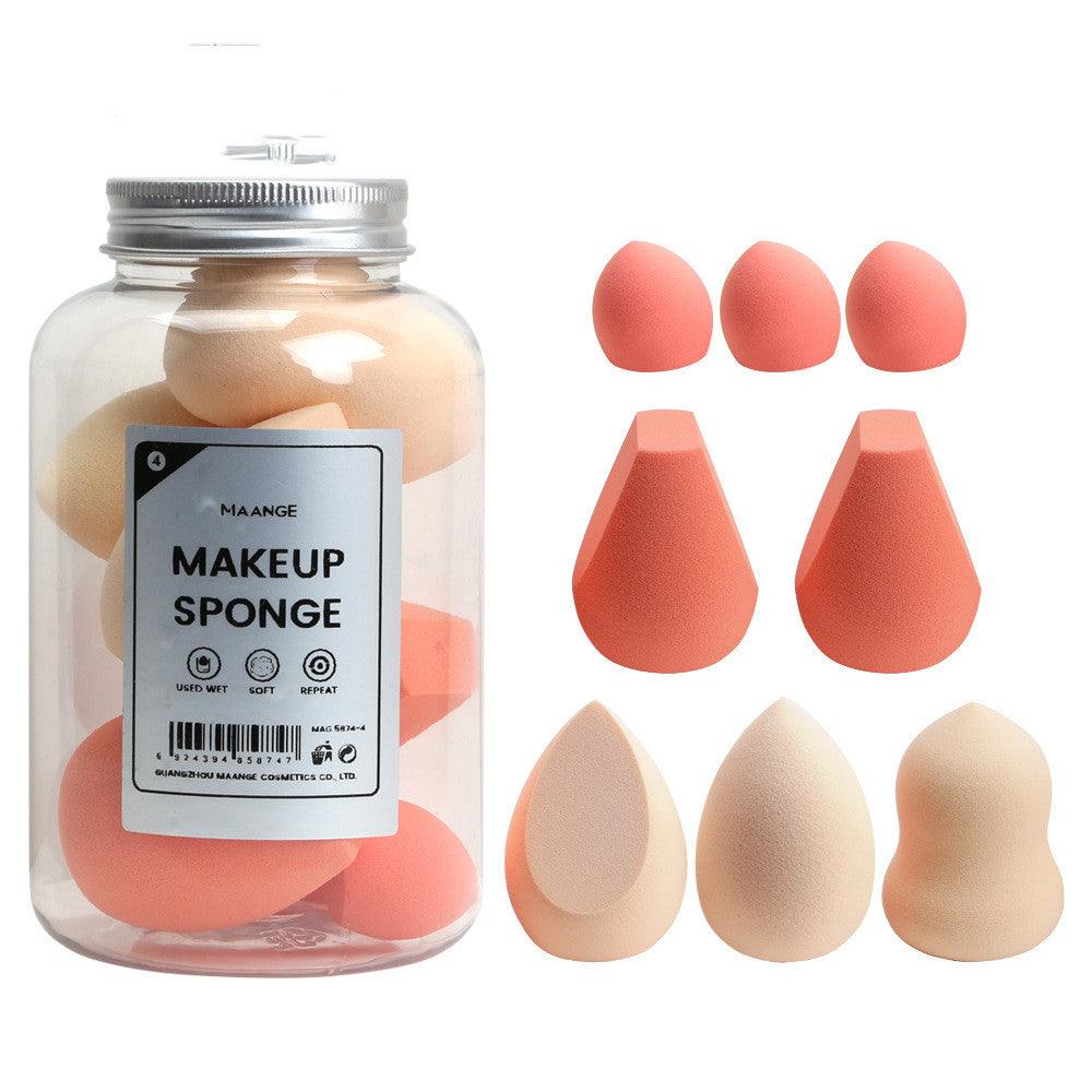 Bottled 8 Packs Of Beauty Eggs, Soft Gourd Oblique Cut Puff Bubble - Cruish Home