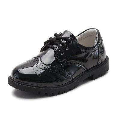 Boys' Leather Shoes, Children's Shoes, British Casual Single Shoes, Student Performance Shoes - Cruish Home