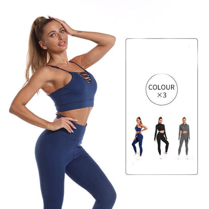 Running Buttocks And Waist Yoga Clothes Suit - Cruish Home