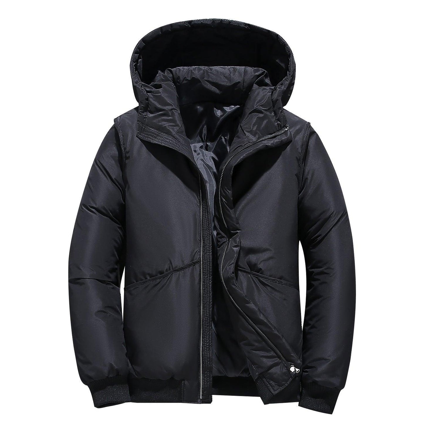 Men's Minimalist Winter Plush Thick Coat - Cruish Home