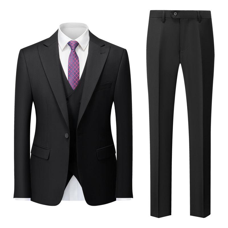 Men's Business Casual Suit Men's Foreign Trade Cross-border Suit Wedding Groom Dress - Cruish Home