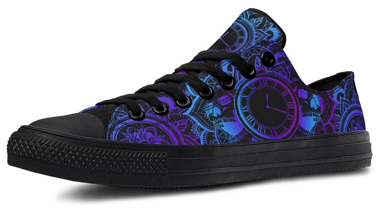 Fashion Print Couple Low-Top Canvas Shoes - Cruish Home