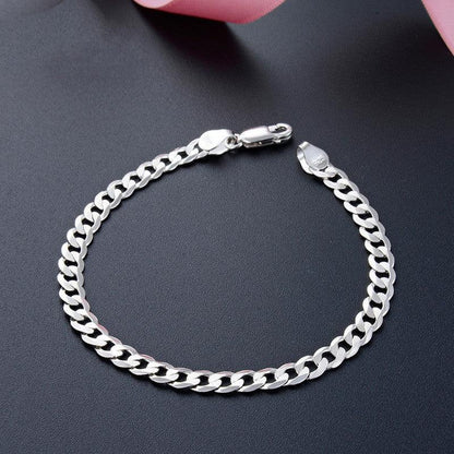 Silver Men's Bracelet Trend Horsewhip Men - Cruish Home