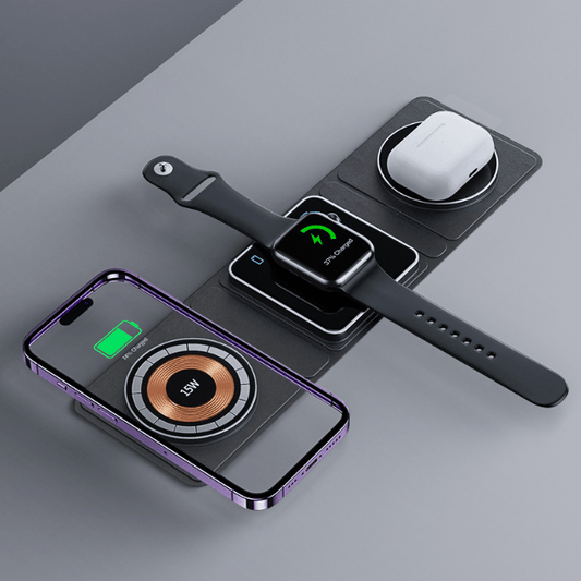 Magnetic Wireless Charger for iPhone, Apple Watch, AirPods