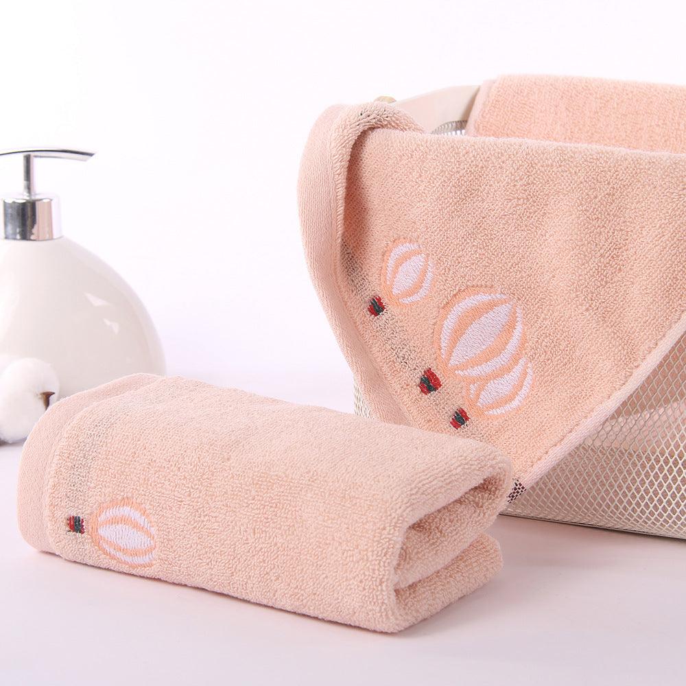 Absorbent Thickened Cotton Towel With Hand Gift - Cruish Home