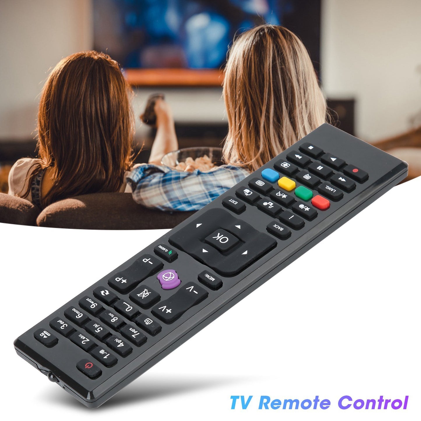 RC4875 TV Remote Control LED Television Controller for Telefunken TE22275B35TXG TE32182B301C10