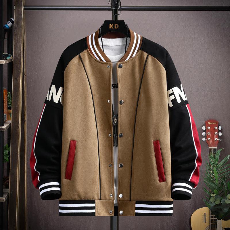 Spring And Autumn Men's Baseball Uniform Coat - Cruish Home