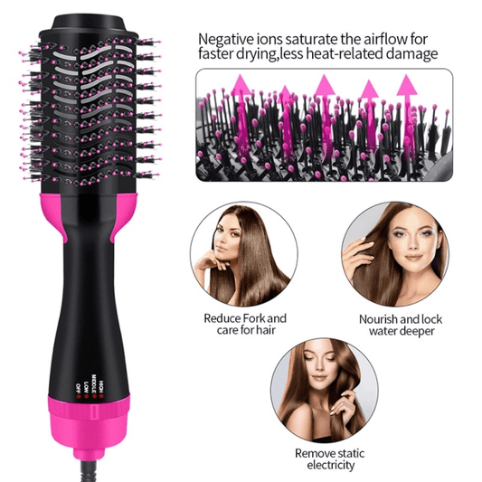 Hot Air Comb 2 In 1 Multifunctional Hair Dryer Comb Hair Dryer Comb Hair Dryer - Cruish Home