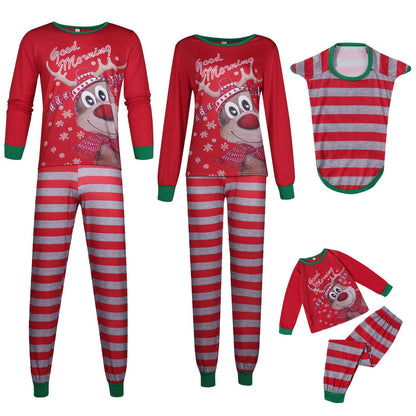 Parent-child Suit Printed Home Wear Pajamas - Cruish Home