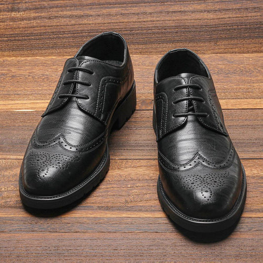 Large Size Business Shoes Soft Leather Shoes Dress Shoes - Cruish Home