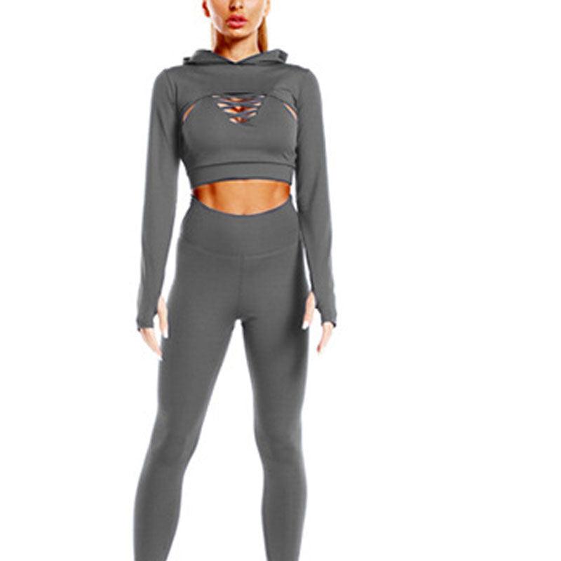 Running Buttocks And Waist Yoga Clothes Suit - Cruish Home