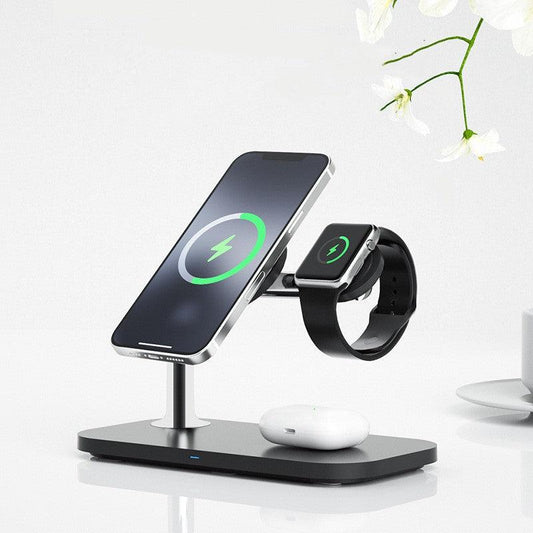 Magnetic 3-in-1 Wireless Charger - Cruish Home