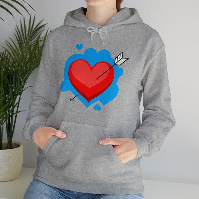 Autumn And Winter Fleece Printed Cartoon Hooded Sweatshirt - Cruish Home