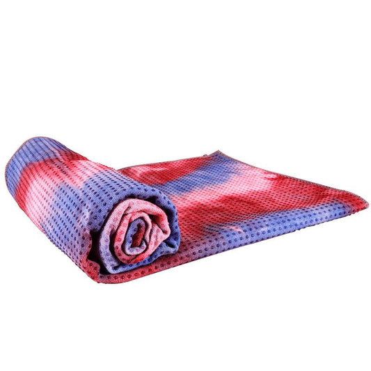 The New Magic Color Yoga Blanket And Towel Sweat-absorbent Silicone Point Non-slip - Cruish Home