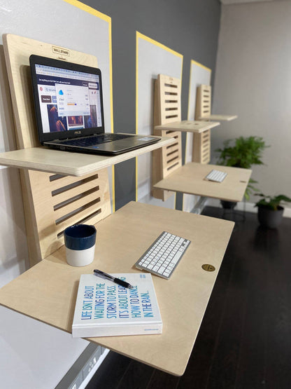 WallStand - Adjustable Wall-mounted Standing Desk