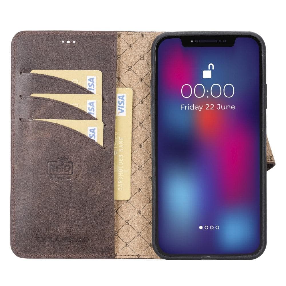 Apple iPhone 11 Series Detachable Leather Wallet Case - MW