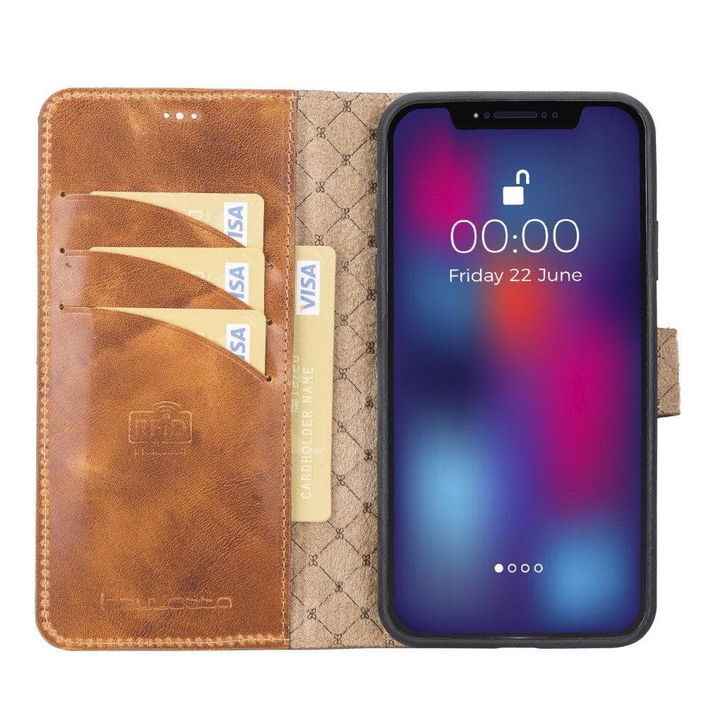 Apple iPhone 11 Series Detachable Leather Wallet Case - MW