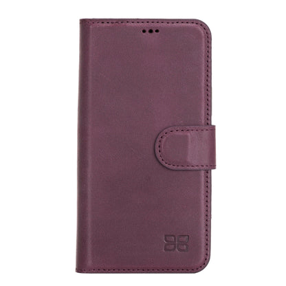 Apple iPhone 12 Series Detachable Leather Wallet Cases - MW